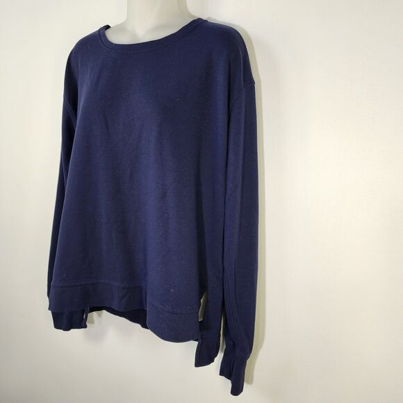 VS Victorias Secret Sport Womens Sweatshirt Medium Keyhole Open Back Pullover - Picture 5 of 11